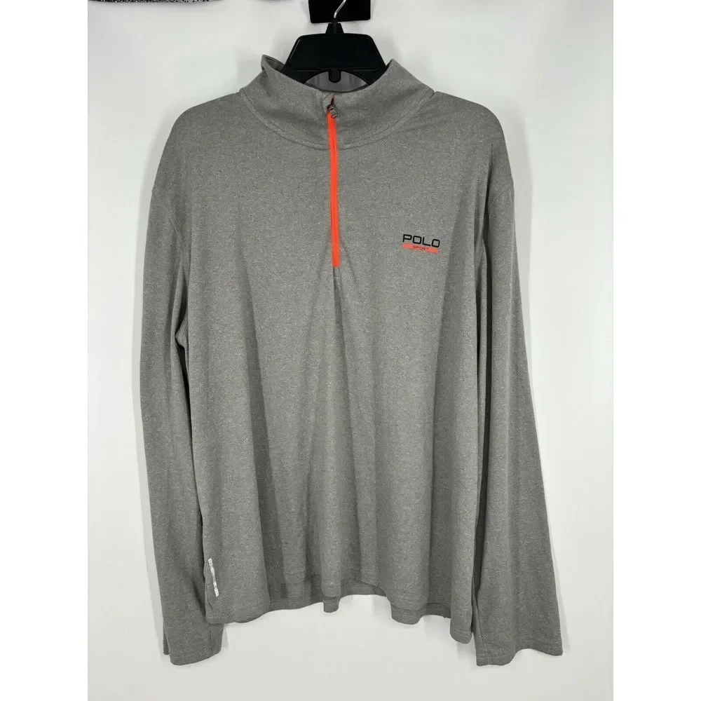Polo Sport Ralph Lauren Performance Thermovent Quarter 1/4 Zip Pullover Men‎ 2XL